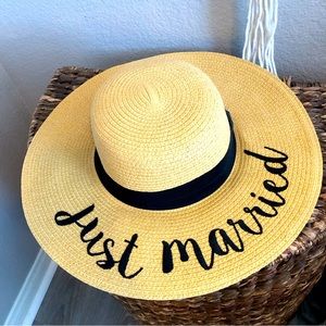 ‘Just Married’ Sun Hat